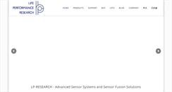 Desktop Screenshot of lp-research.com
